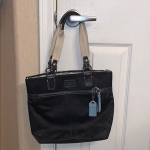 Coach Canvas Shoulder Bag